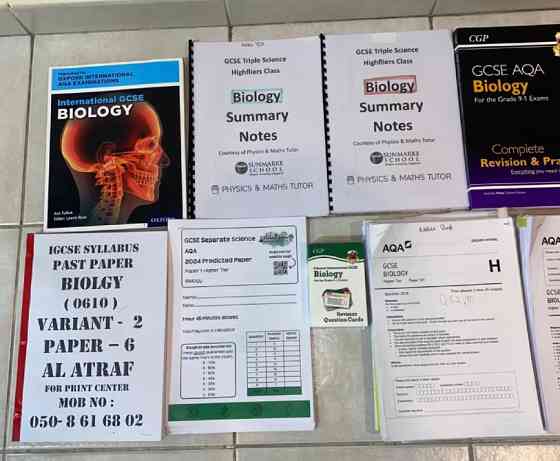 GCSE British curriculum Year 10 and 11 Books Dubai