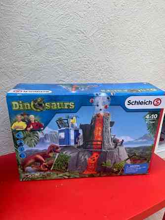 Schleich toy (volcano and dinosaurs) Dubai