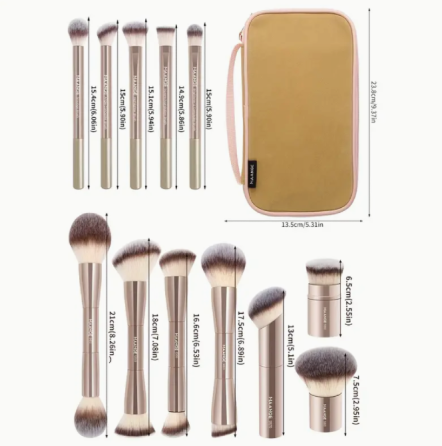 12pcs Professional Makeup Brush Set Dubai