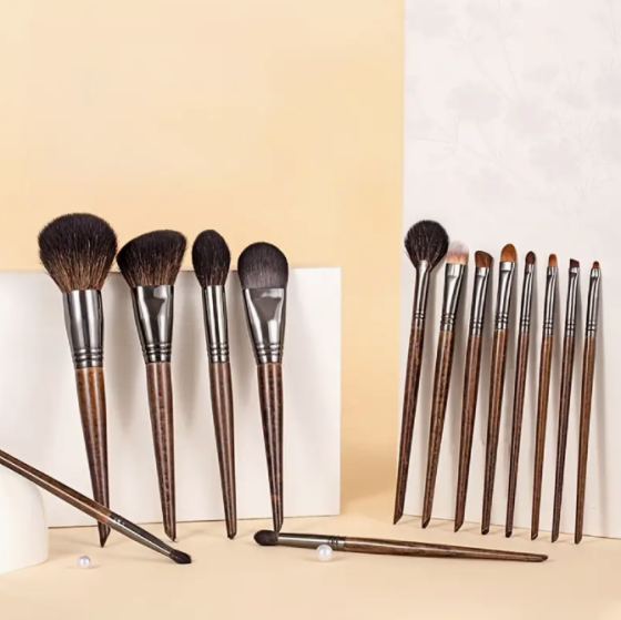 14pcs Premium Soft Fine Bristle Makeup Brush Set Dubai