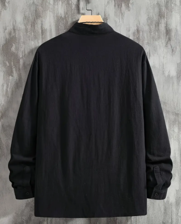 Long Sleeve Shirt (Black) Dubai