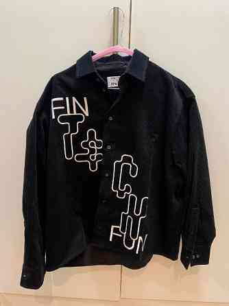 Black shirt YANDEX, S size, 100% cotton Dubai