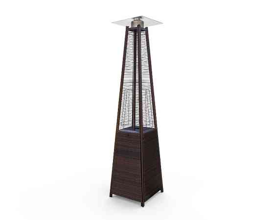 Pyramid Flame Wicker Rattan Patio Heater Dubai