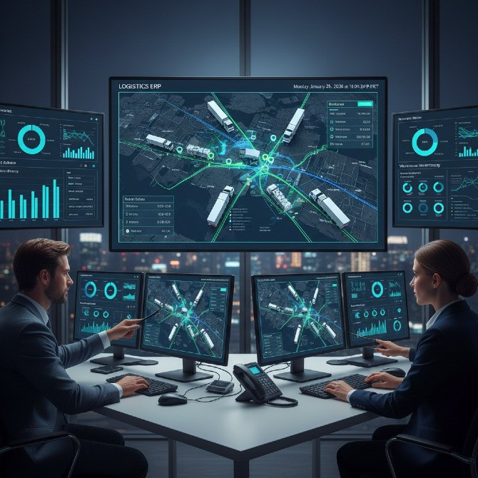 ERP for Trucking with Tracking Abu Dhabi - photo 1