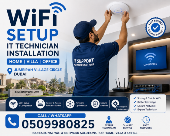 JVC Dubai wifi internet home solution router Dubai
