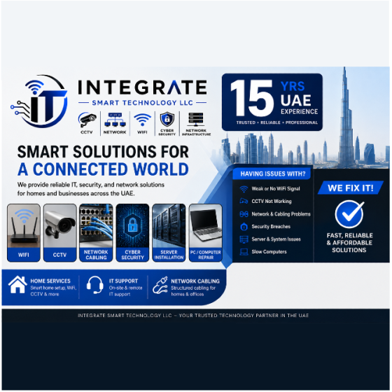 Professional WiFi Installation & Network Solutions Dubai