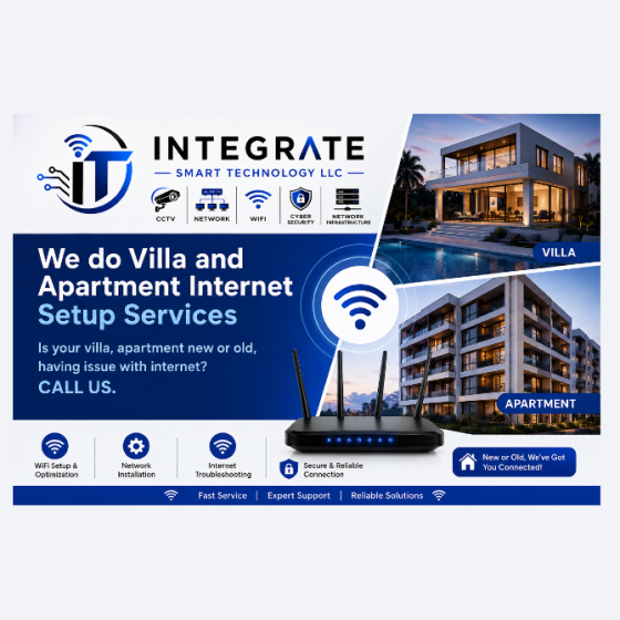 Professional WiFi Installation & Network Solutions Dubai