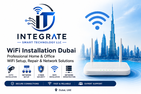 Professional Home & Office WiFi Setup, Repair Dubai