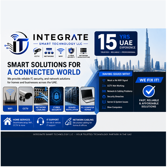 Home WiFi Setup, Repair & Troubleshooting Services Dubai - photo 4