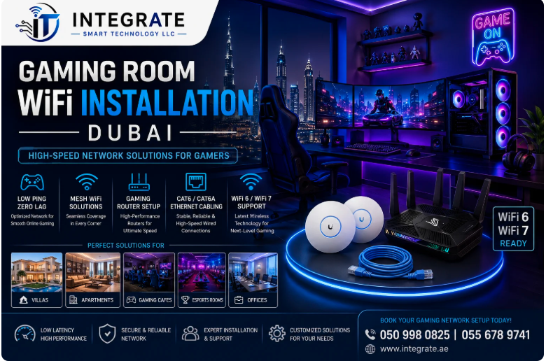 Gaming Room WiFi Installation Dubai Dubai - photo 1
